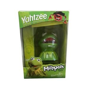 The Muppets Yahtzee Collector's Edition Kermit the Frog Dice Cup Custom Dice New